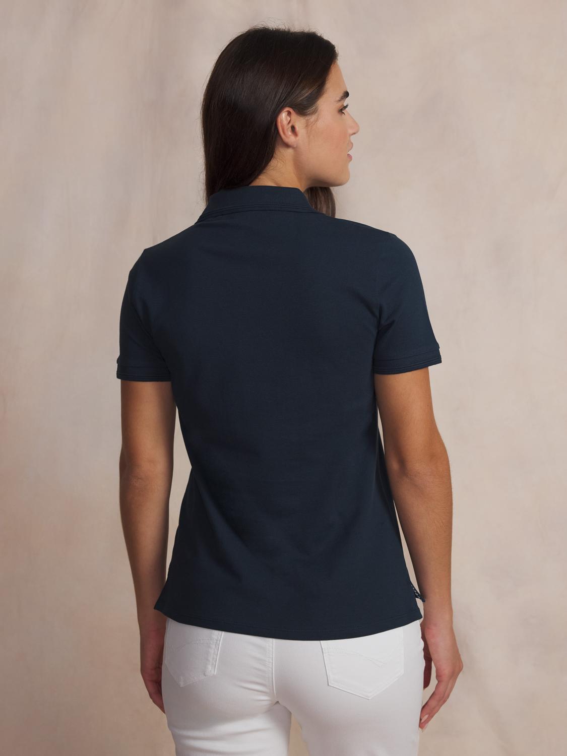 Polo femme navy LIZZIPOL