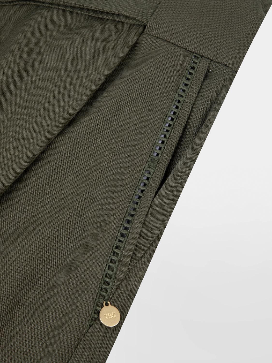 Bermuda femme kaki AMMELBER