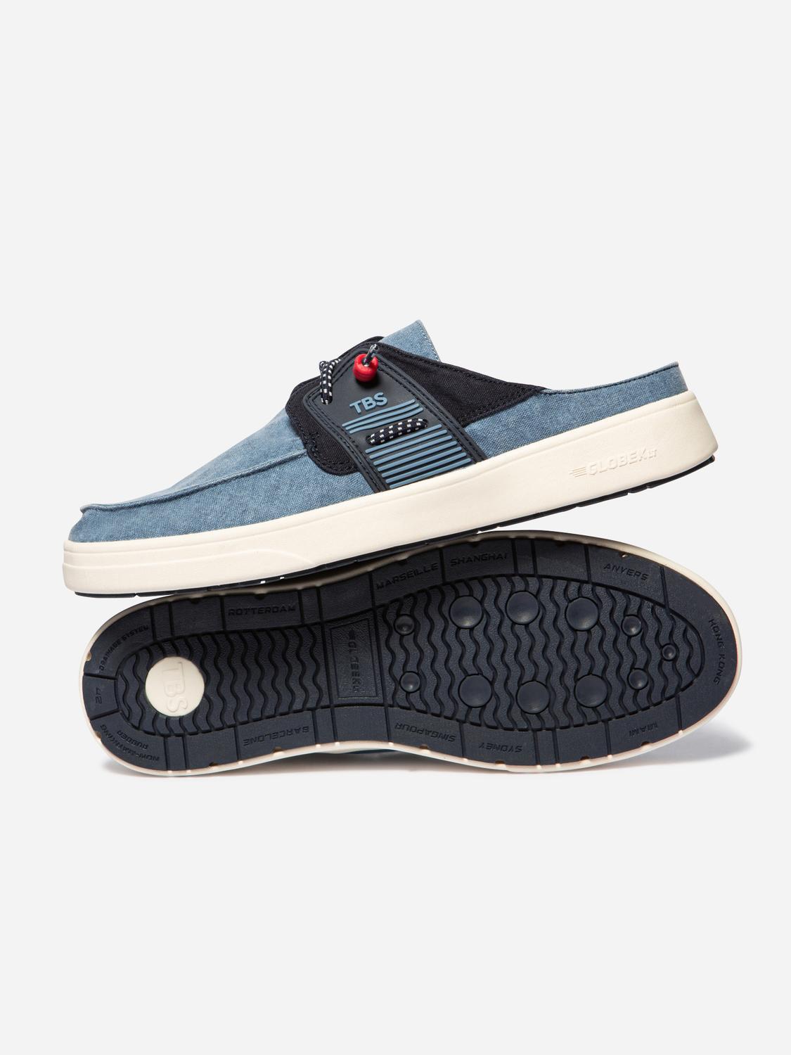 Mules homme blue denim GEOYATT