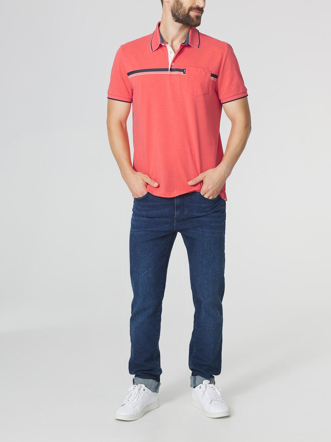 Polo Homme Rouge KAMALPOL