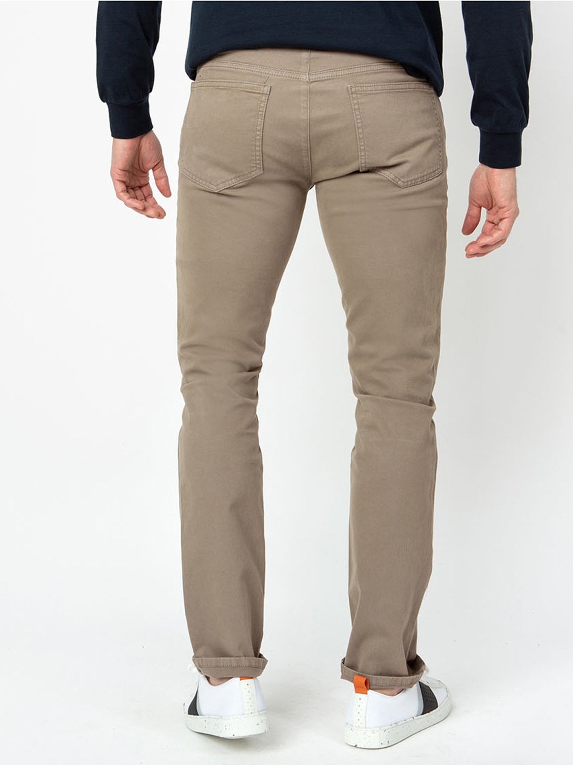 Pantalon Homme Coton Gris