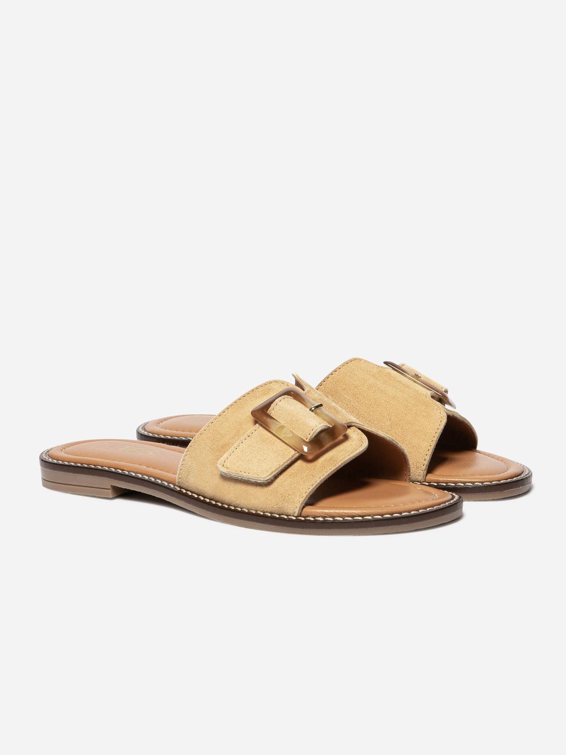 Women's mules Caramel ARIETTE
