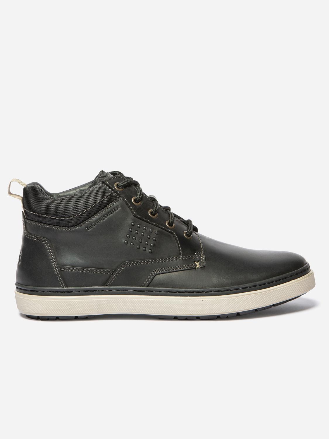 Bottines Homme Cuir Noir BERNNIE