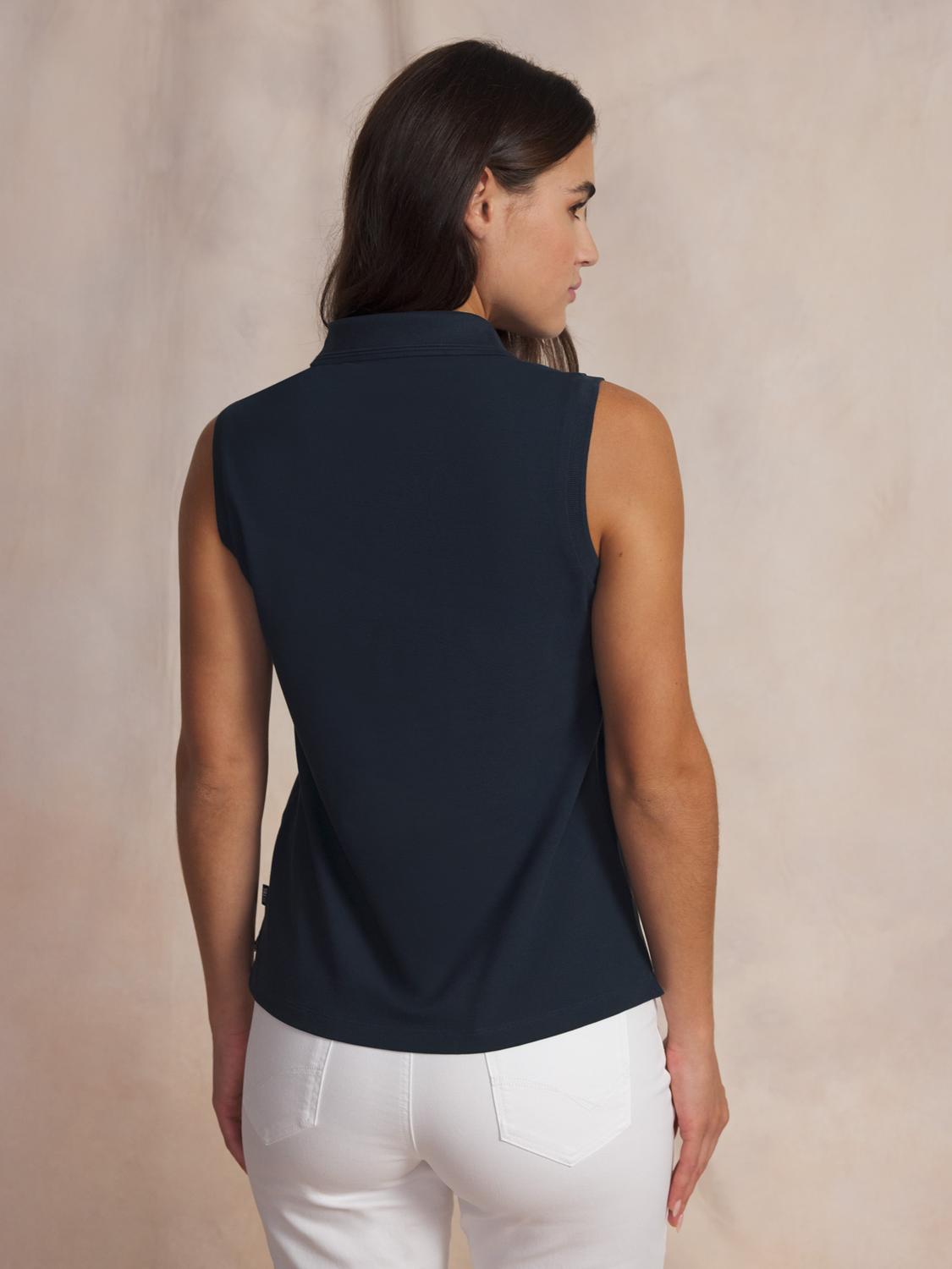 Polo femme navy LIZZISAN