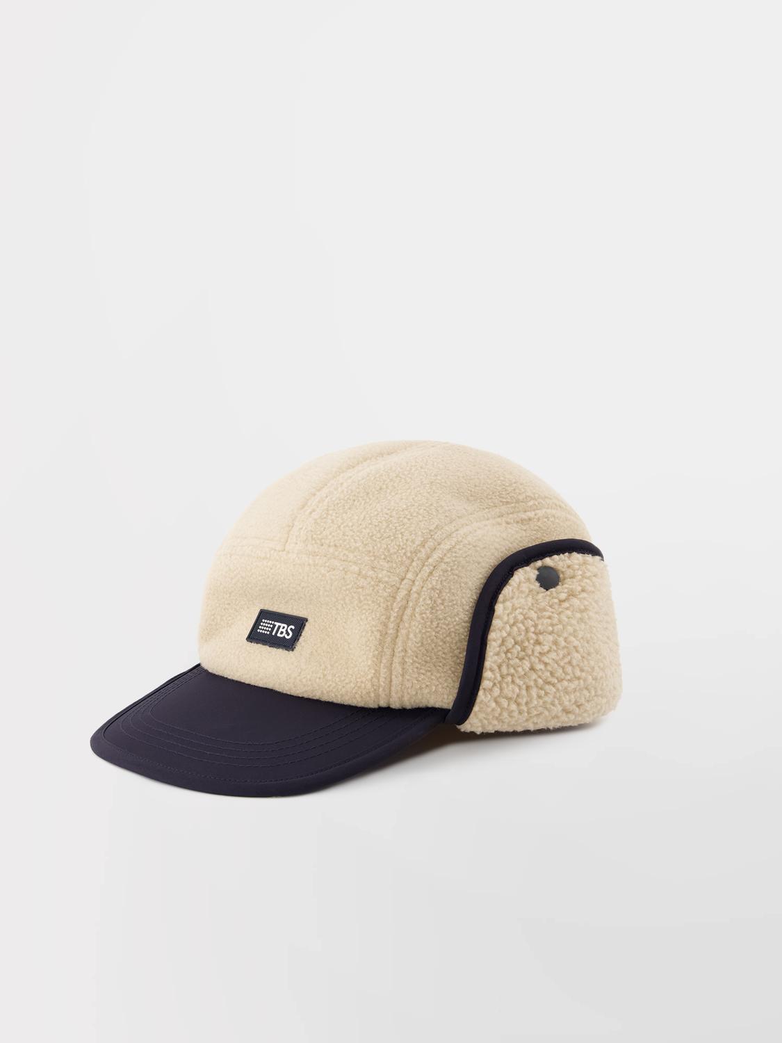 Casquette Polaire Beige + Navy POLARCAP