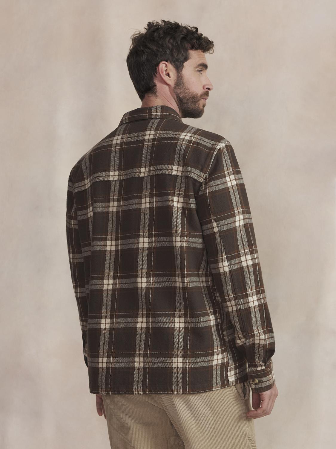 Chemise Homme Coton Bois GAREKSUR