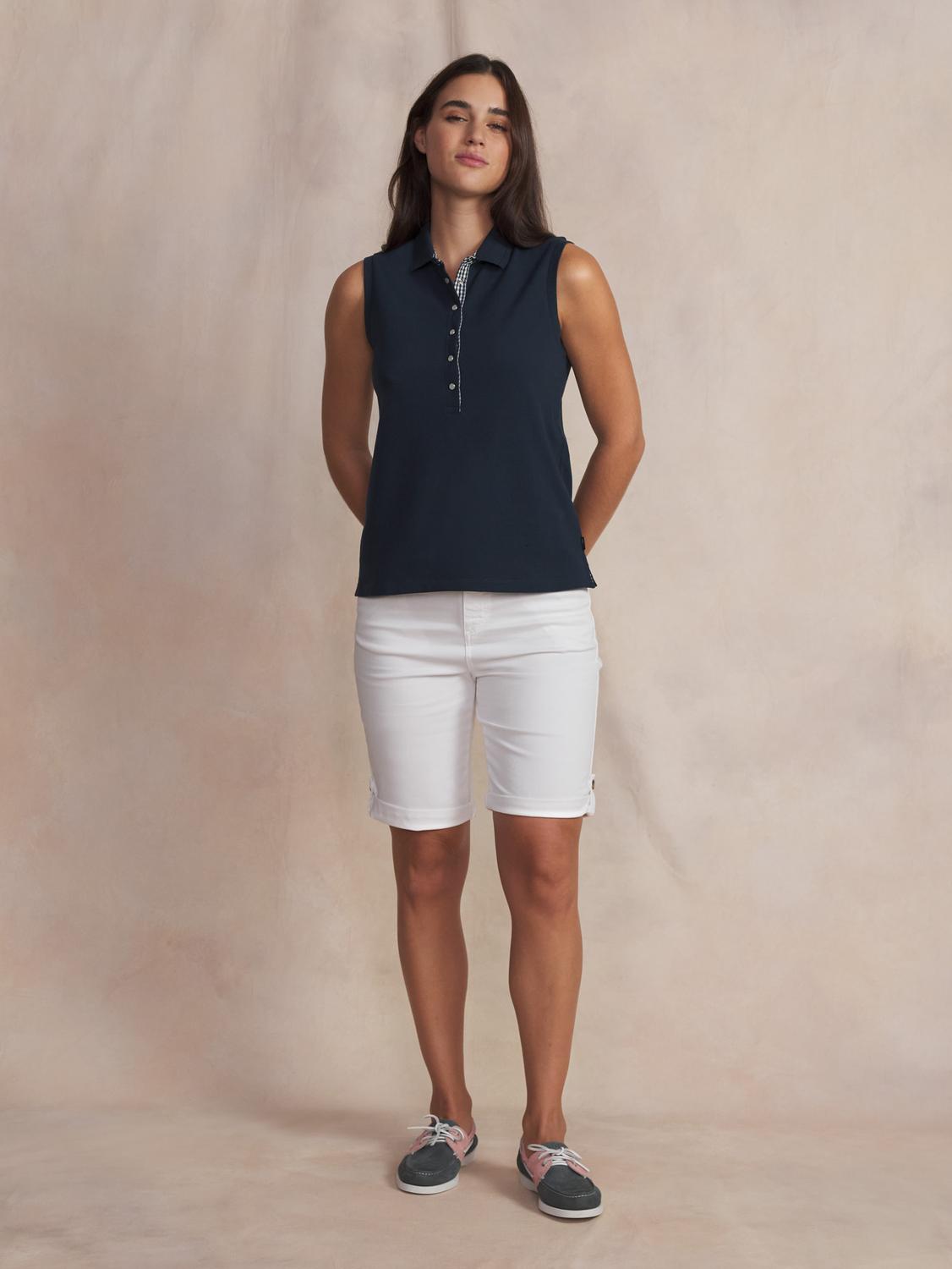 Polo femme navy LIZZISAN