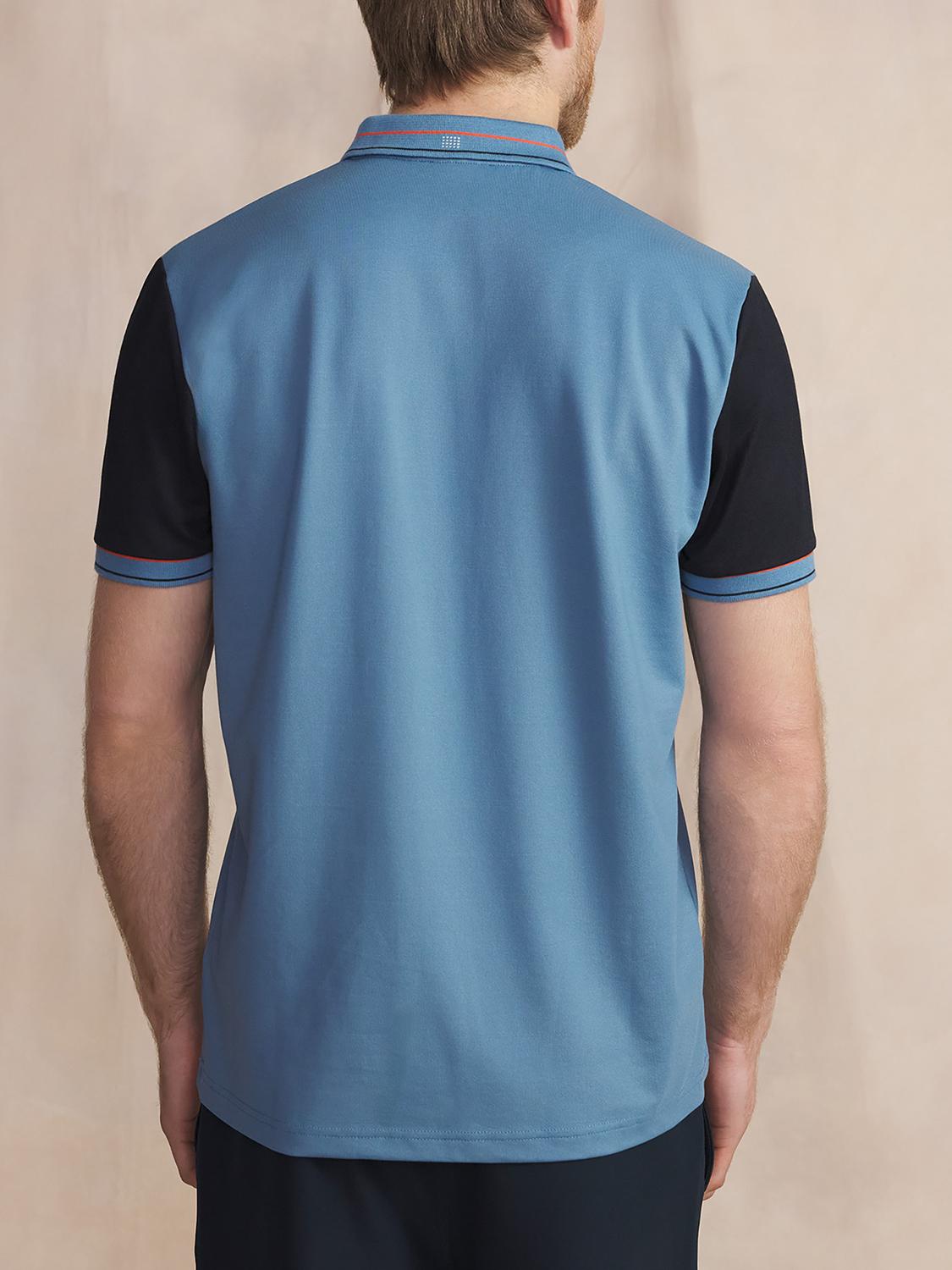 Polo Manches Courtes Bleu IONASPOL