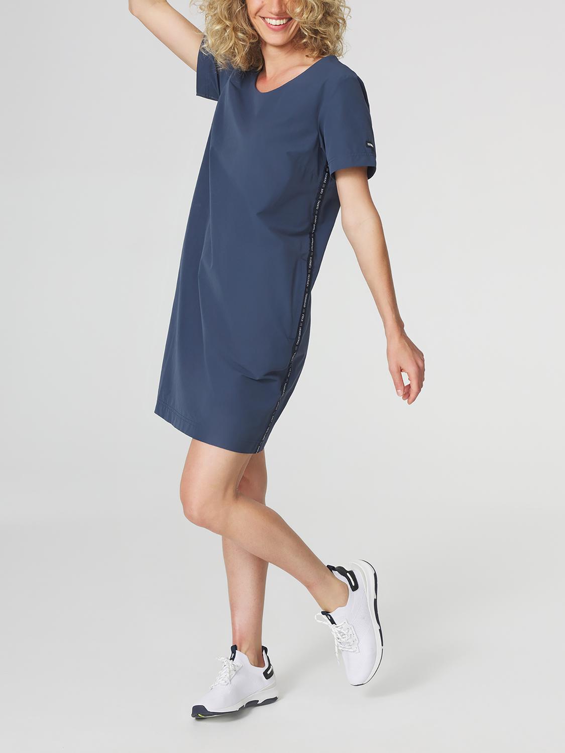 Robe Femme Matière Extensible Marine DELIAROB