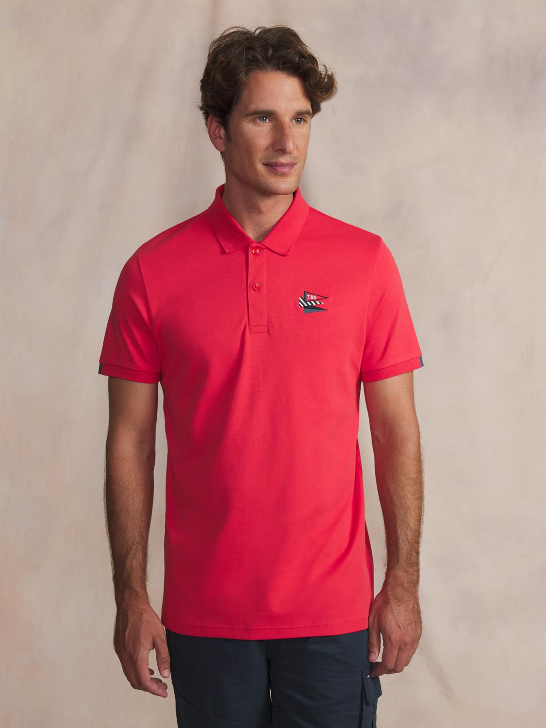 Polo homme hibiscus ANDROPOL