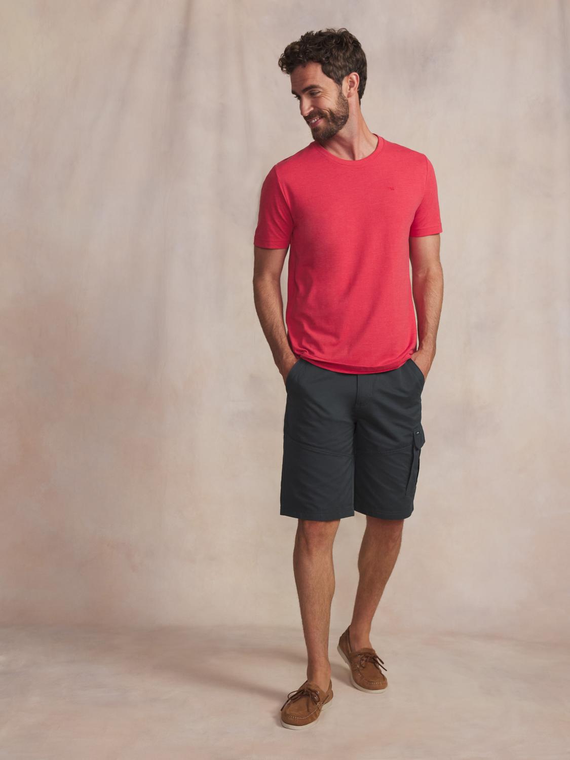 Tee-shirt en maille homme hibiscus PIERETEE