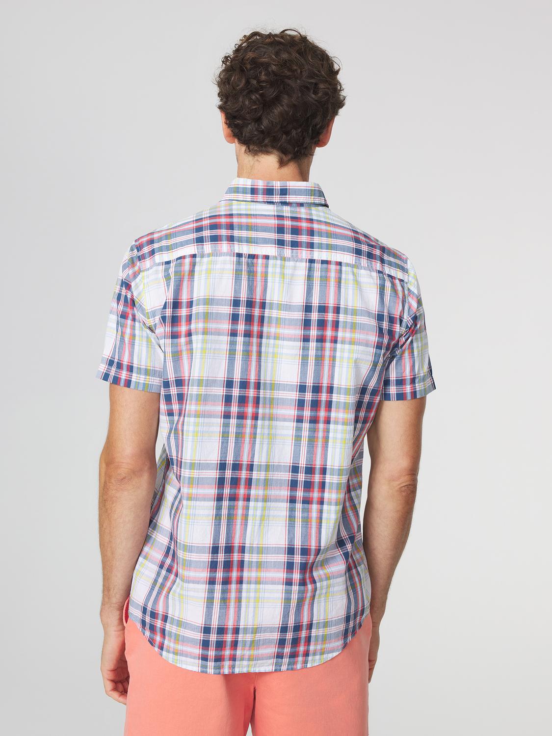 Chemise Homme à Carreaux Manches Courtes WILLYCHA