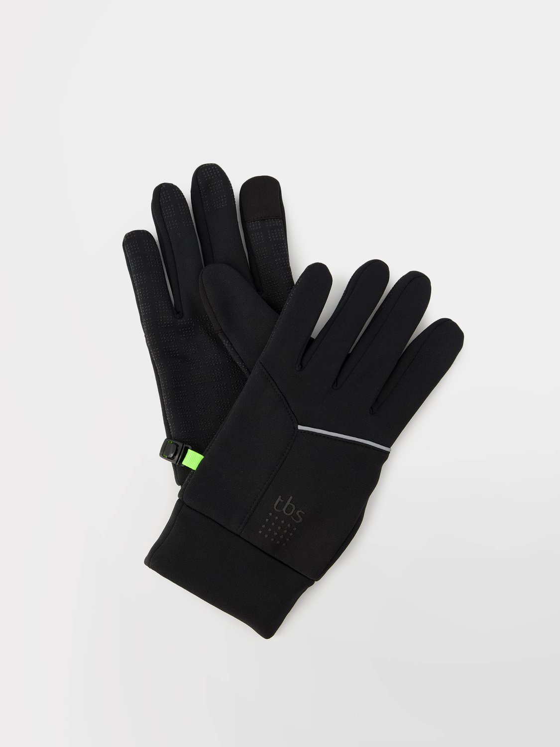 Gants Techniques Homme Lycra Intérieur Polaire Noir SOFTGLOV