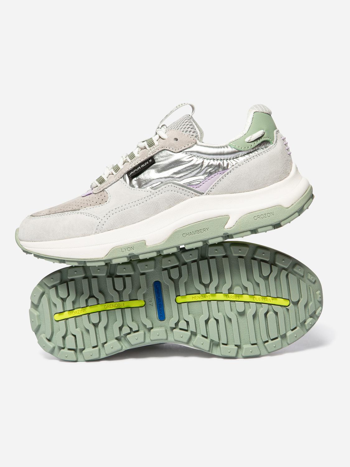 Running femme gris et argile JAZONNE