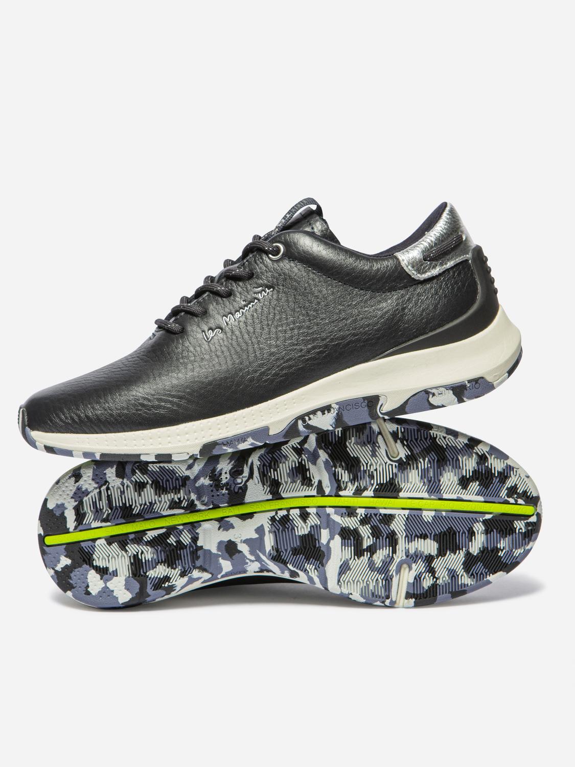 Running Femme Doublée Textile Cuir Camo Marine Silver JAZZRUN
