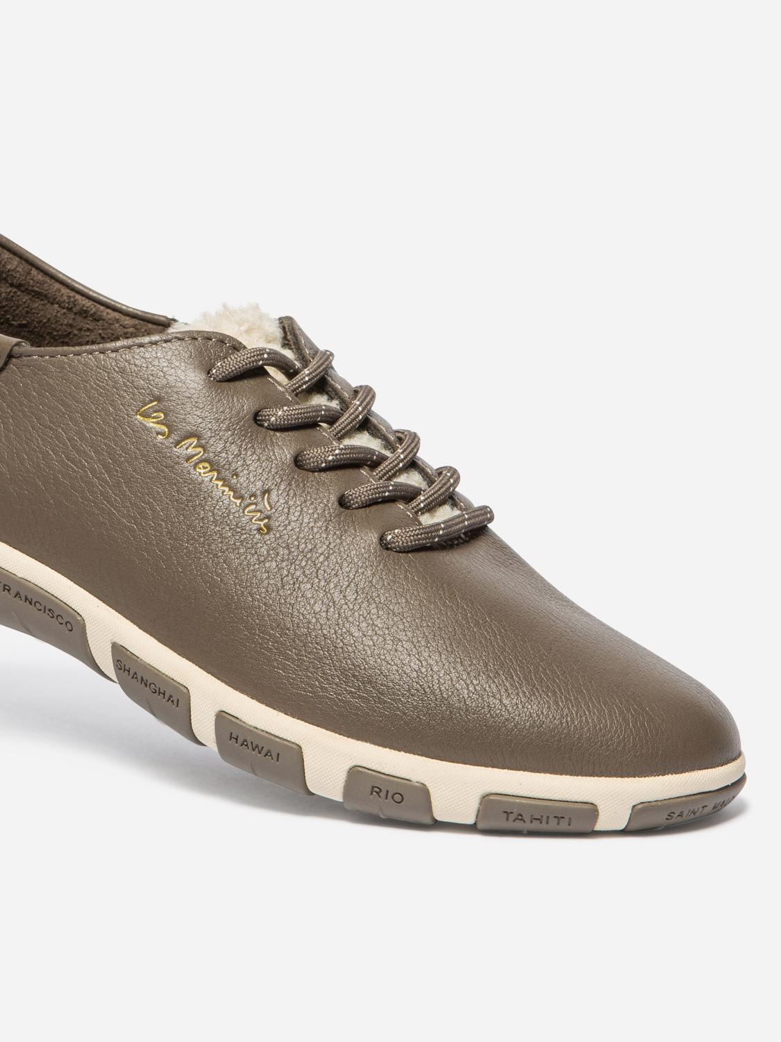 Tennis Femme Textile Taupe JAZAFUR