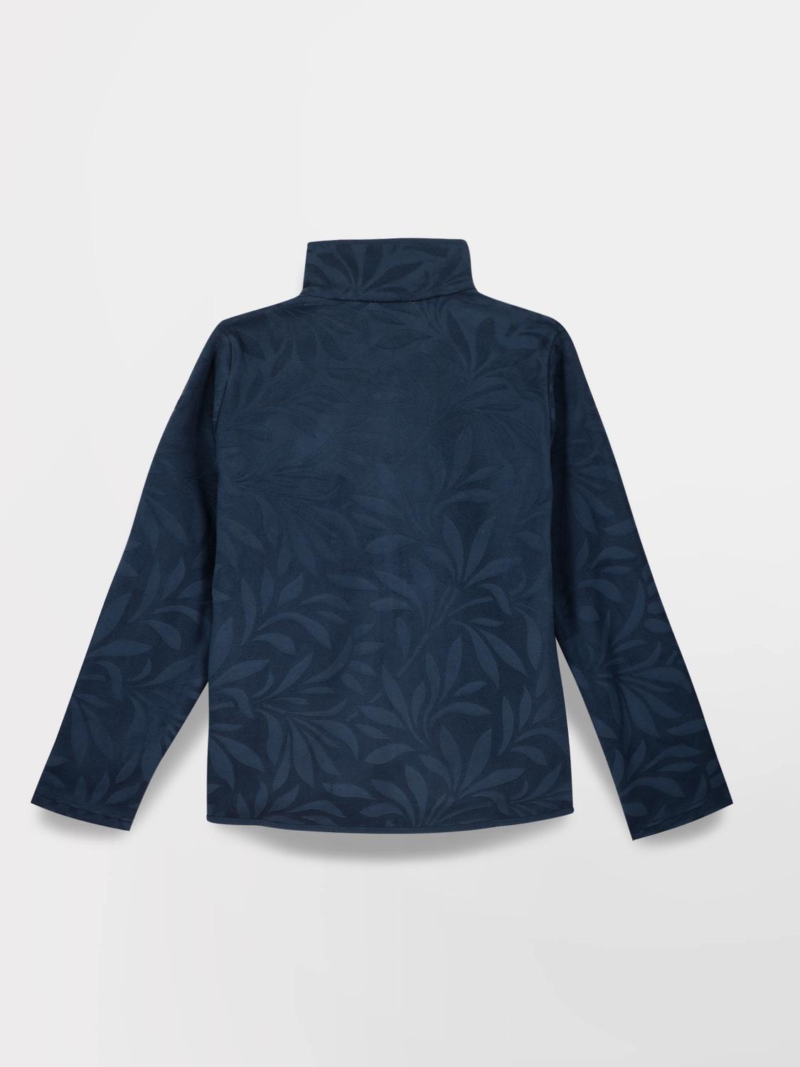 Gilet Minuit Manches Longues Bleu LILLYZIP