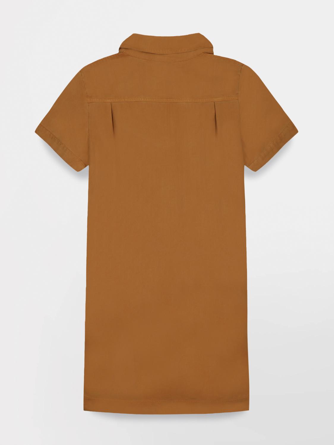 Robe courte femme teck MYRNOROB