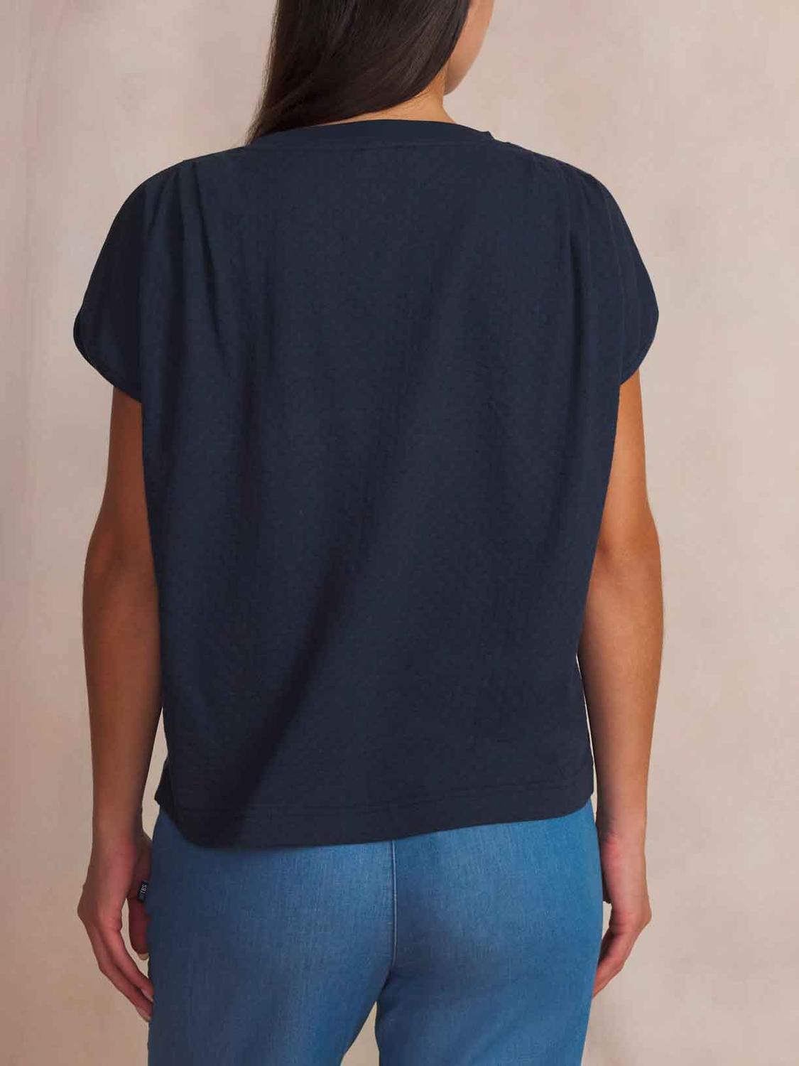 T-Shirt Knit Women Navy ROMMYTEE