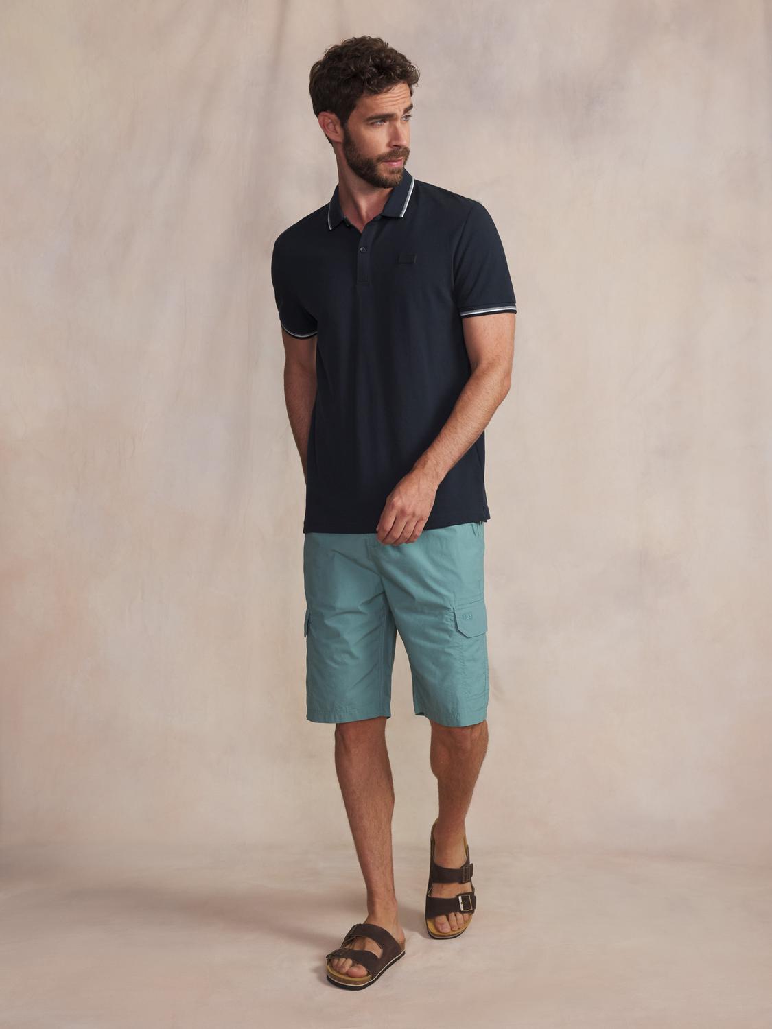 Polo homme navy YVANEPOL