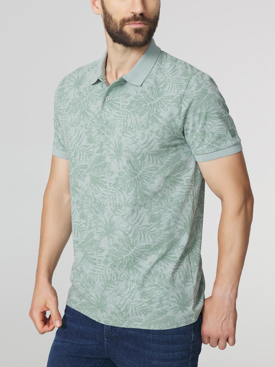 Polo Homme Manches Courtes Vert SCOTTPOL