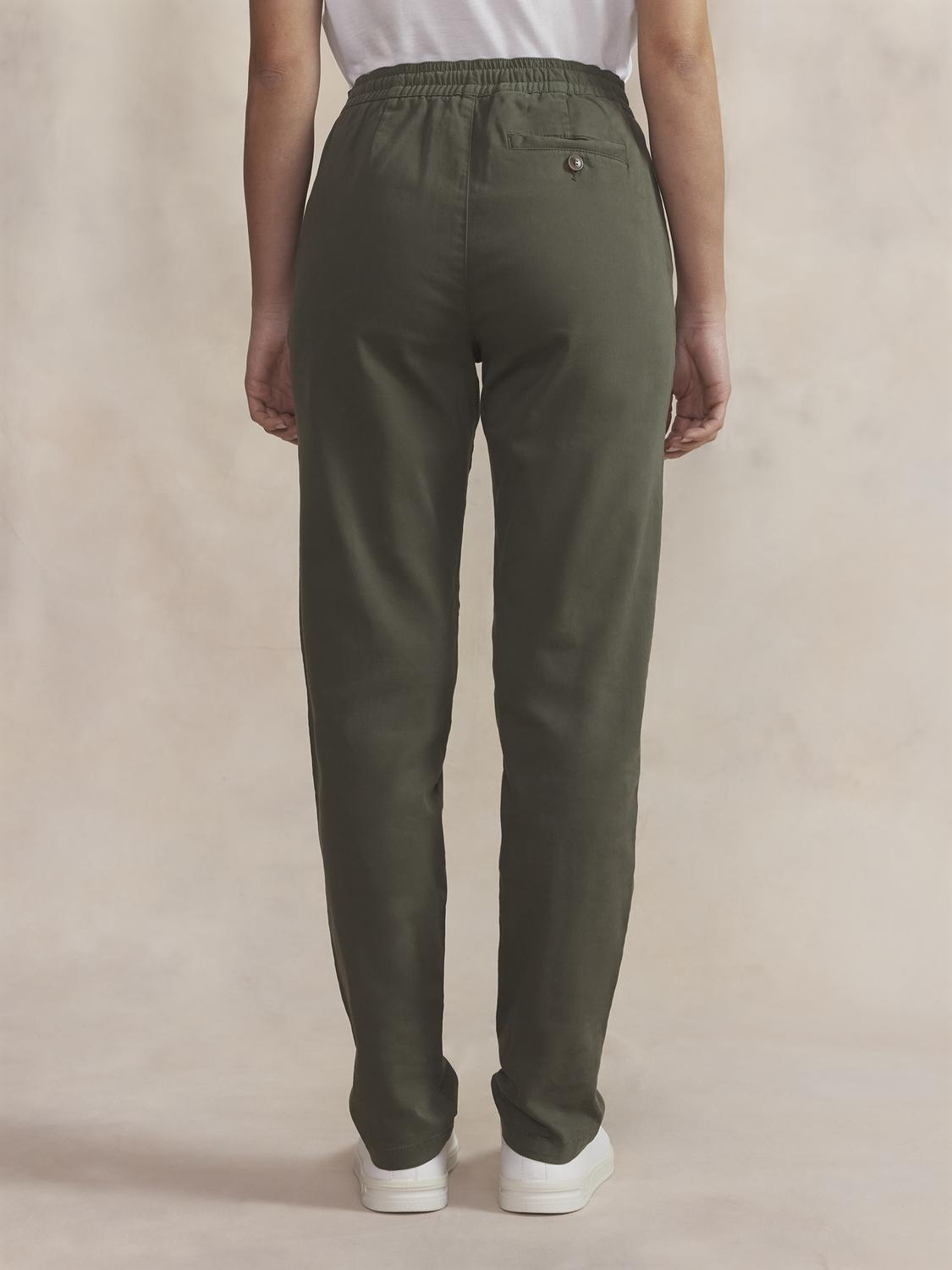 Lichen Source Pantalon Femme Taille Élastiquée Lichen SINTAJOG - TBS