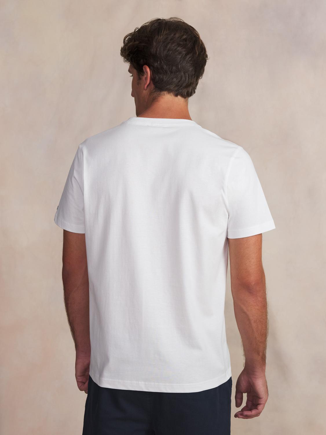 Tee-shirt en maille homme blanc ICONETEE