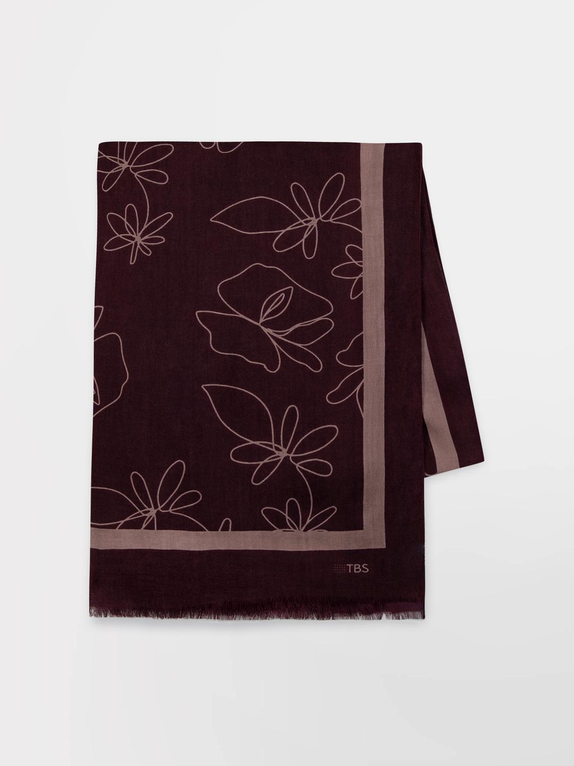 Foulard Femme Textile Synagot et Nymphe CLEOFOU