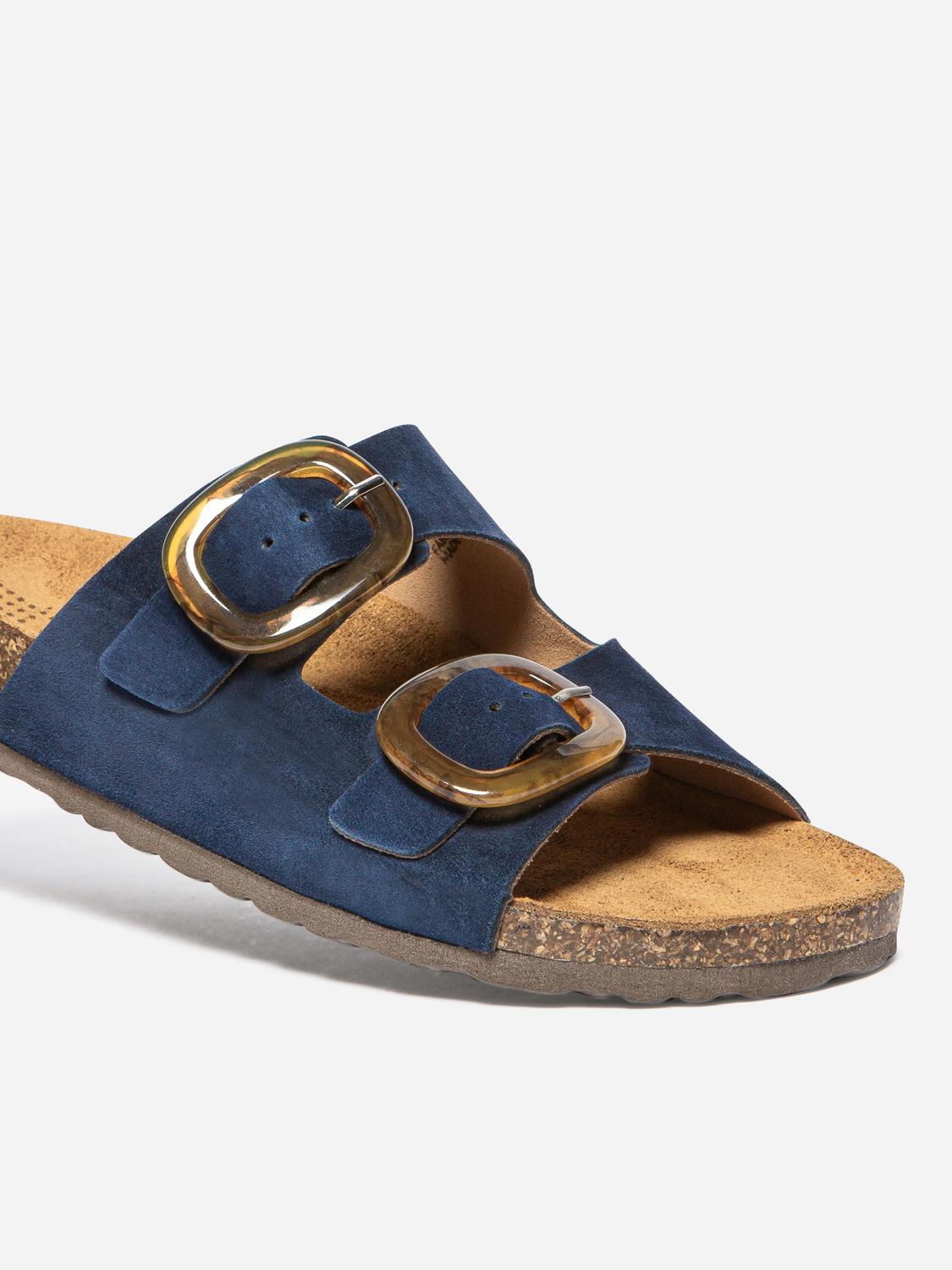 Mules femme marine RAYANNA