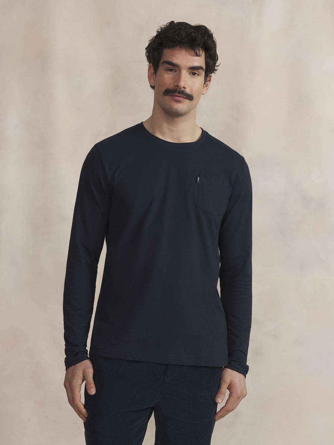 Tee Maille Homme Marine KYSONLON