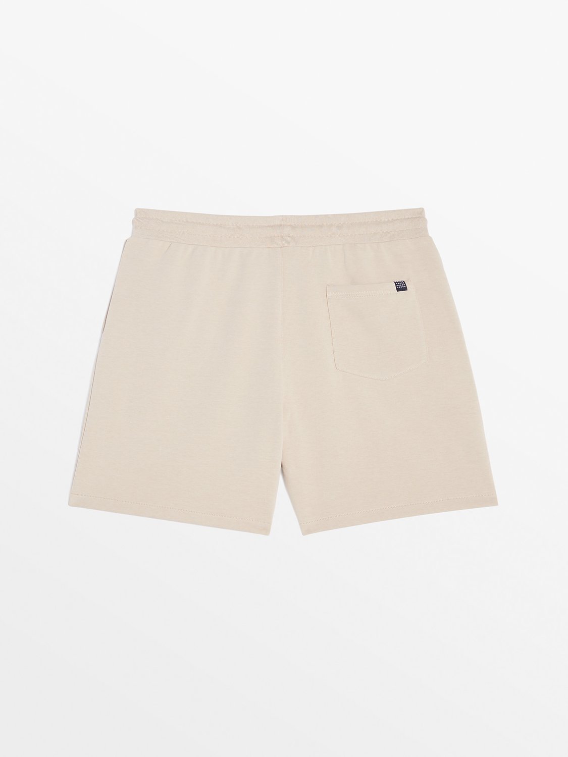 Short Homme Molletonné Eco Conçu Beige