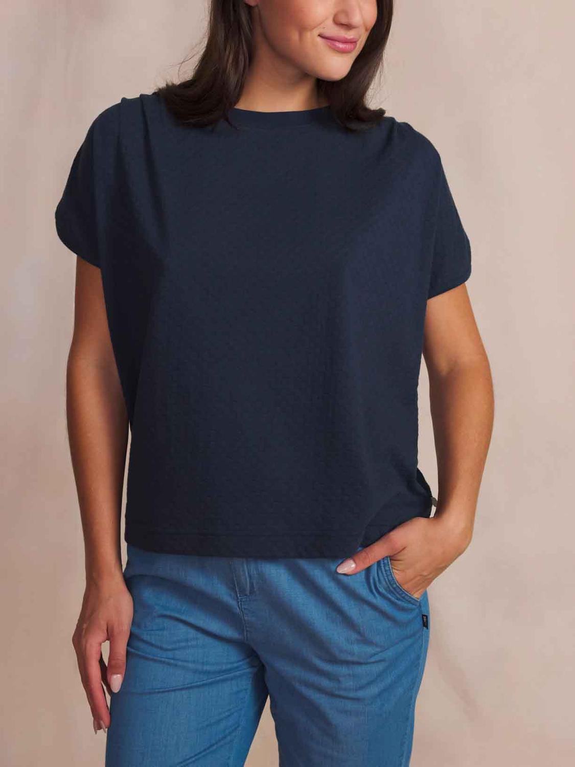 T-Shirt Knit Women Navy ROMMYTEE