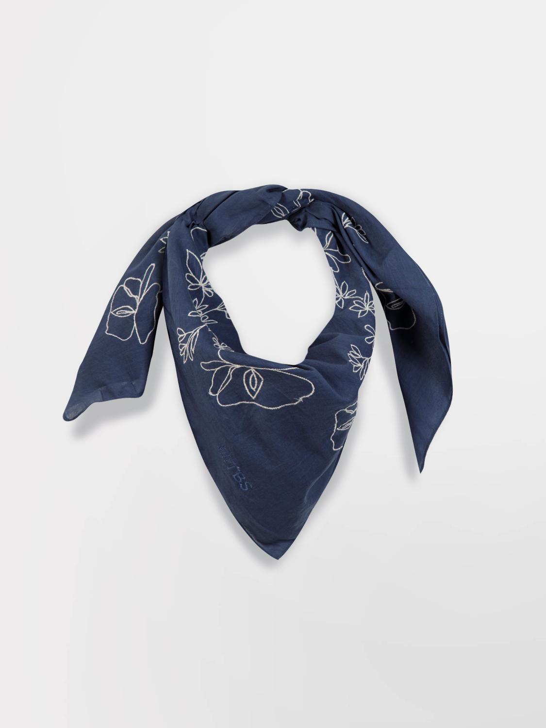 Foulard Femme Textile Fog et Azur ANNAFOU