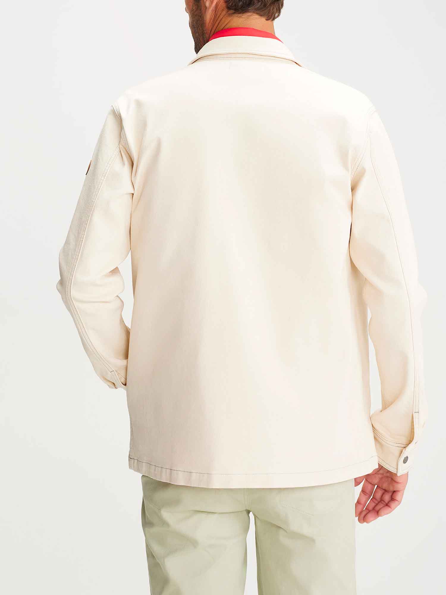 Surchemise Homme Coton Recyclé Gris