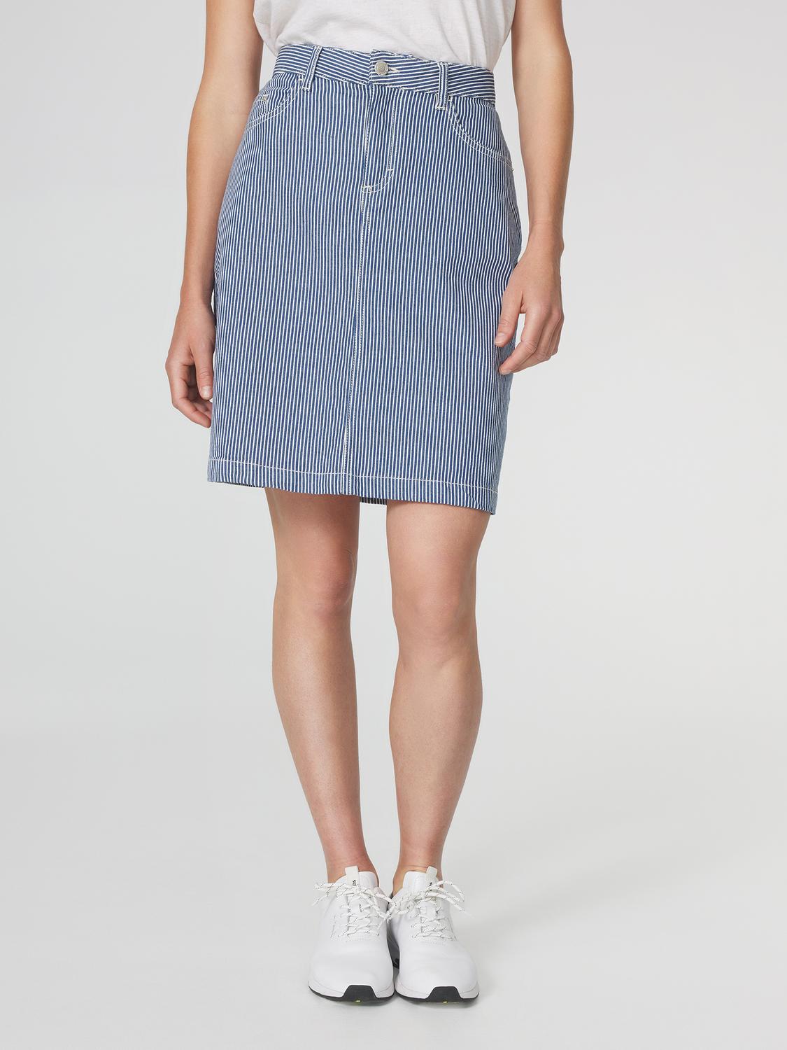 Jupe Femme Rayures Bleu et Blanc RAYYAJUP