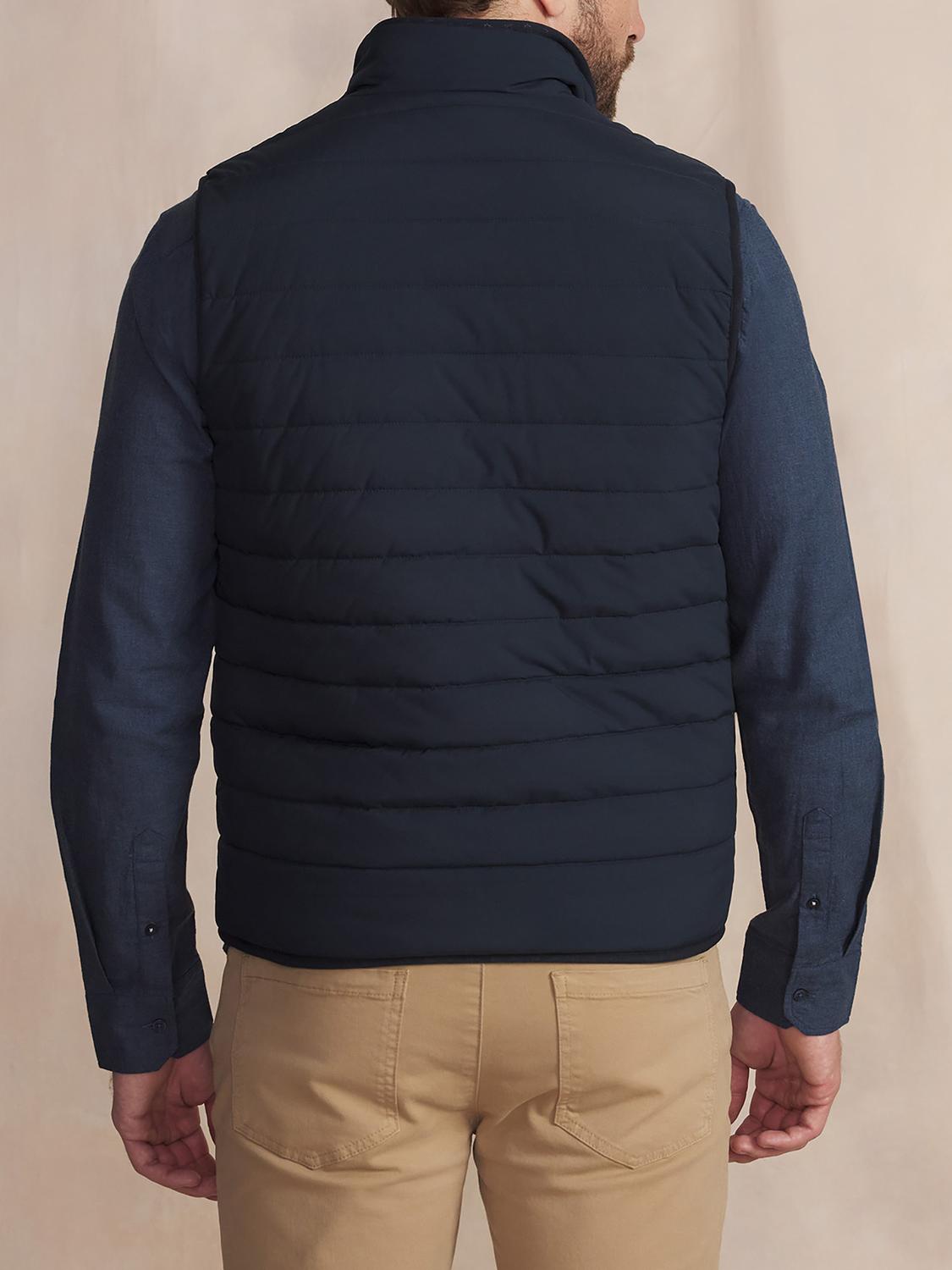 Doudoune Sans Manches Homme Imperméable Marine JOSEFSAN