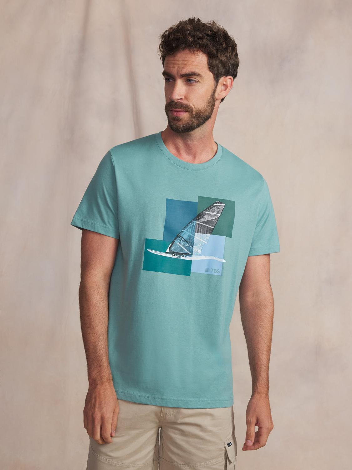 Tee-shirt en maille homme mangrove GREIGTEE