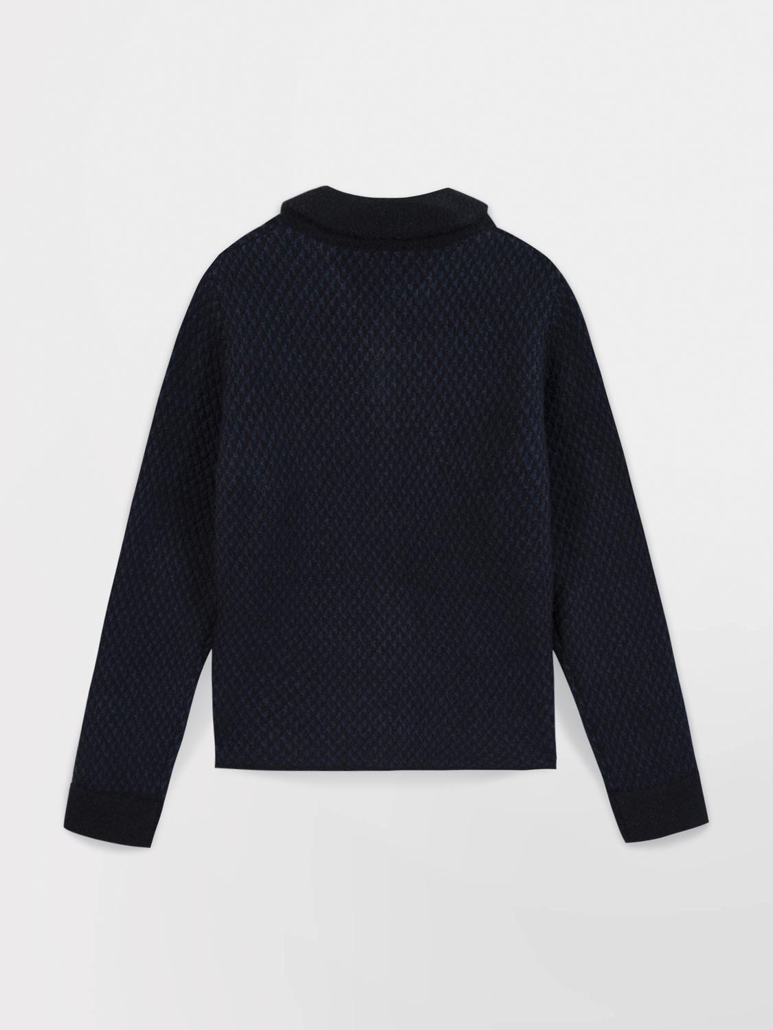 Gilet Marine Manches Longues Bleu JANANGIL Gilet Marine Manches Longues Bleu JANANGIL