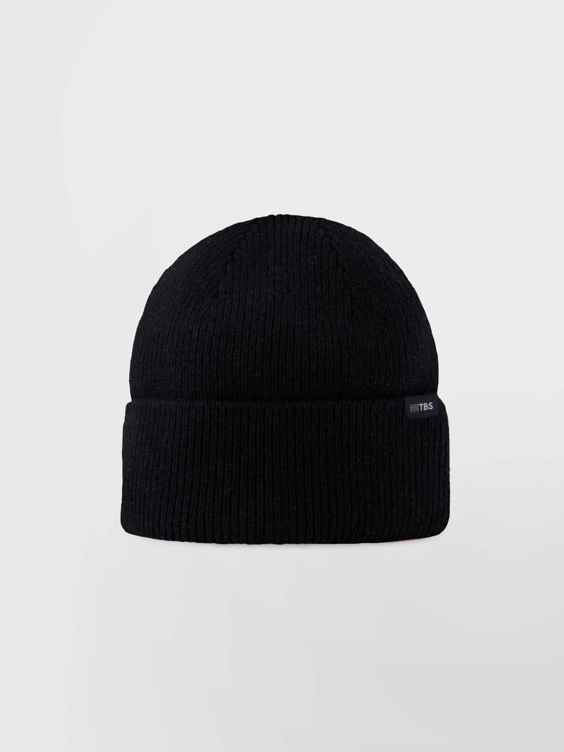 Bonnet Mixte Textile Noir ERQUY