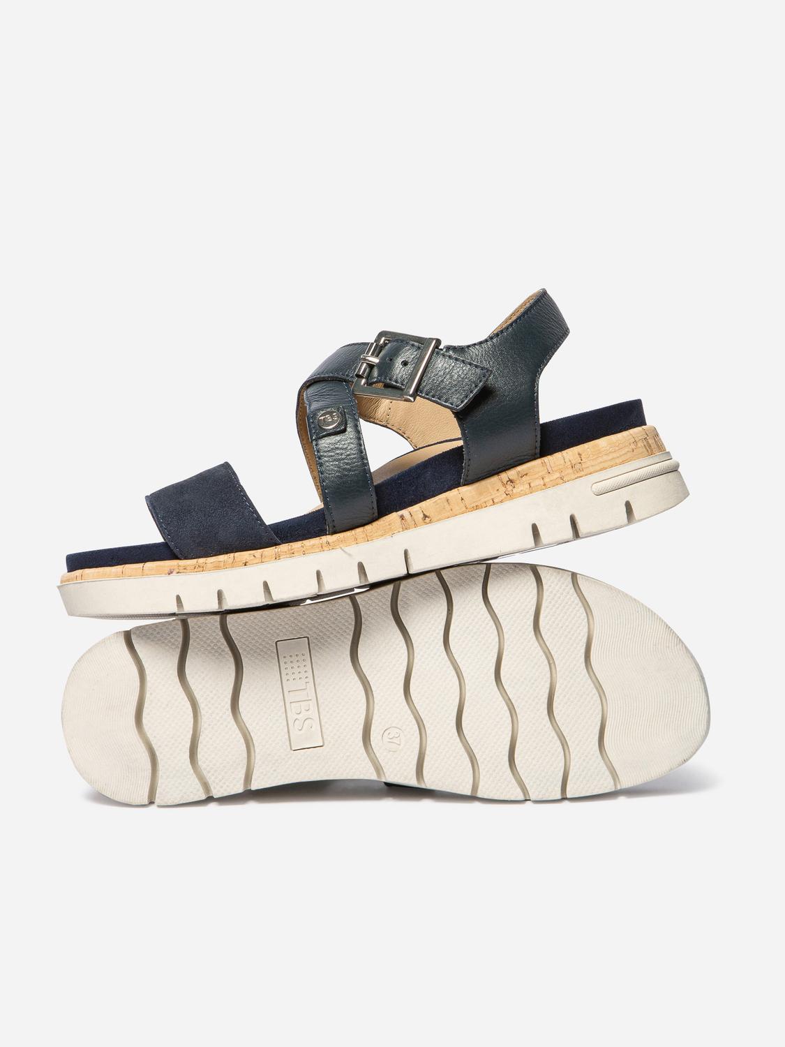 Sandales plates femme matelot ZOELENN