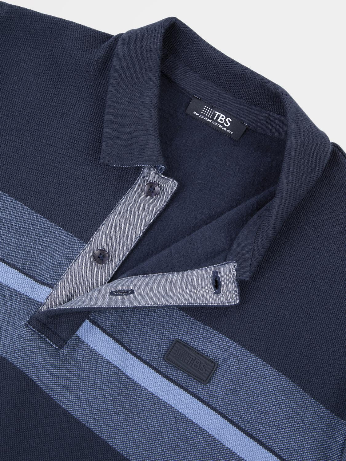 Polo Marine Manches Longues Bleu NIMIRPOL Polo Marine Manches Longues Bleu NIMIRPOL