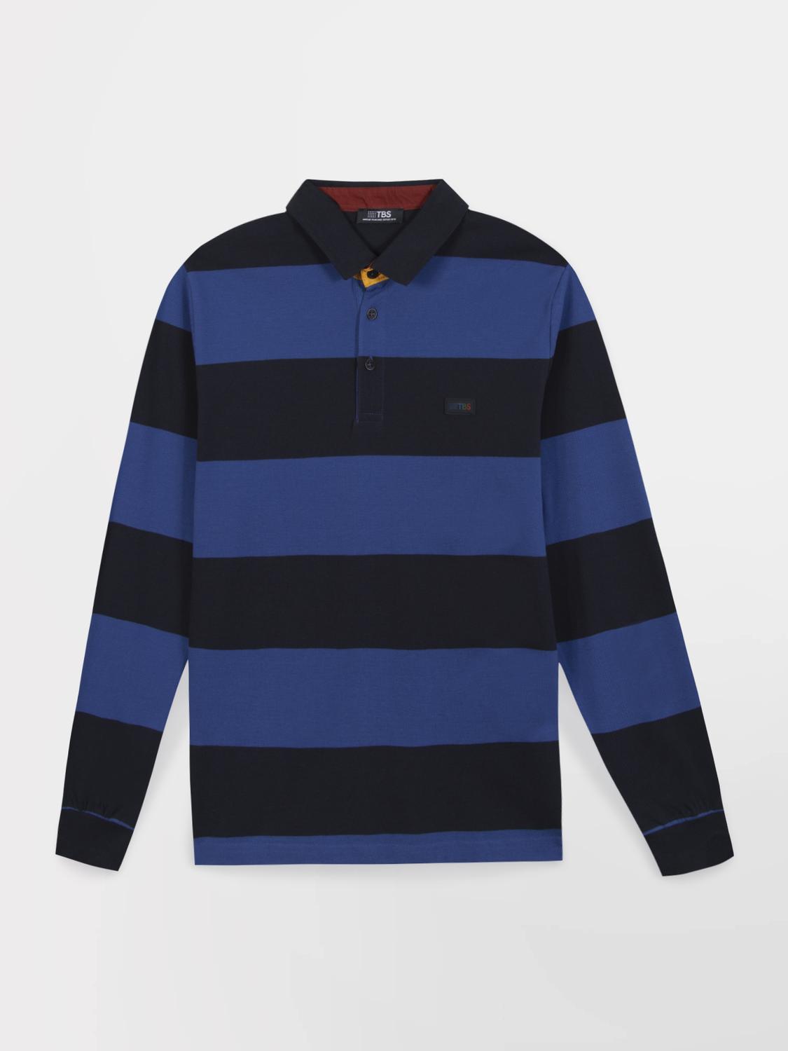 Polo Crepuscule Manches Longues Bleu MATIOPOL Polo Crepuscule Manches Longues Bleu MATIOPOL