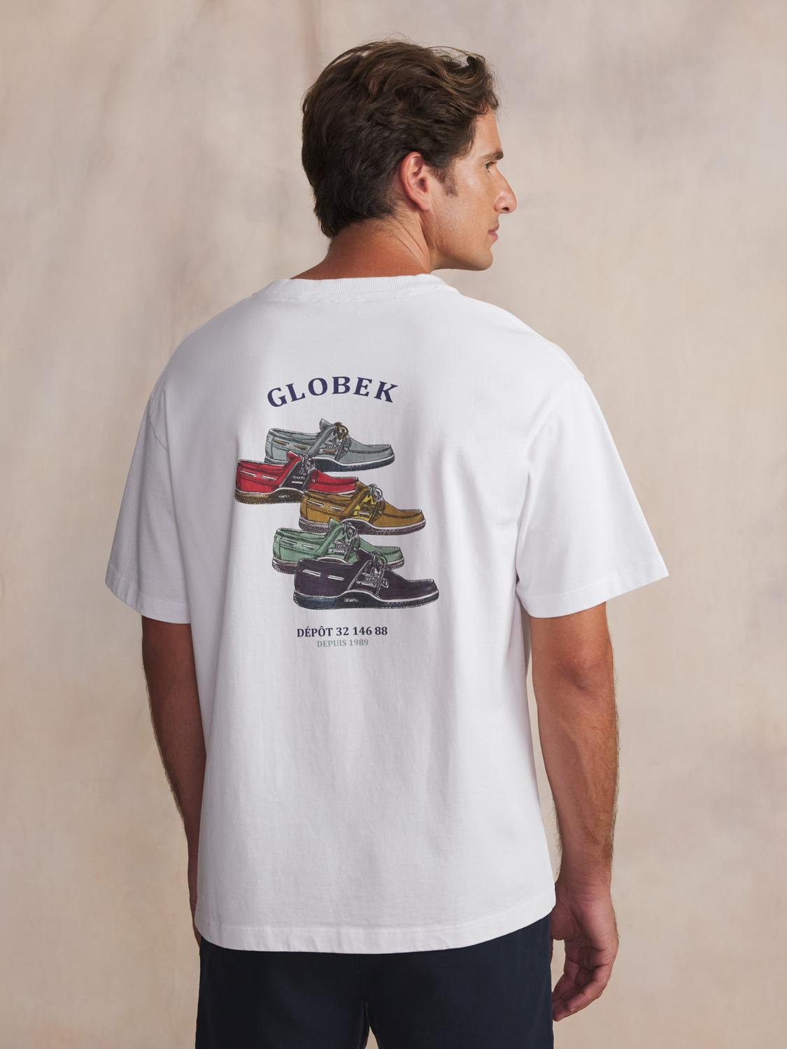 Tee-shirt en maille homme blanc ICONERON