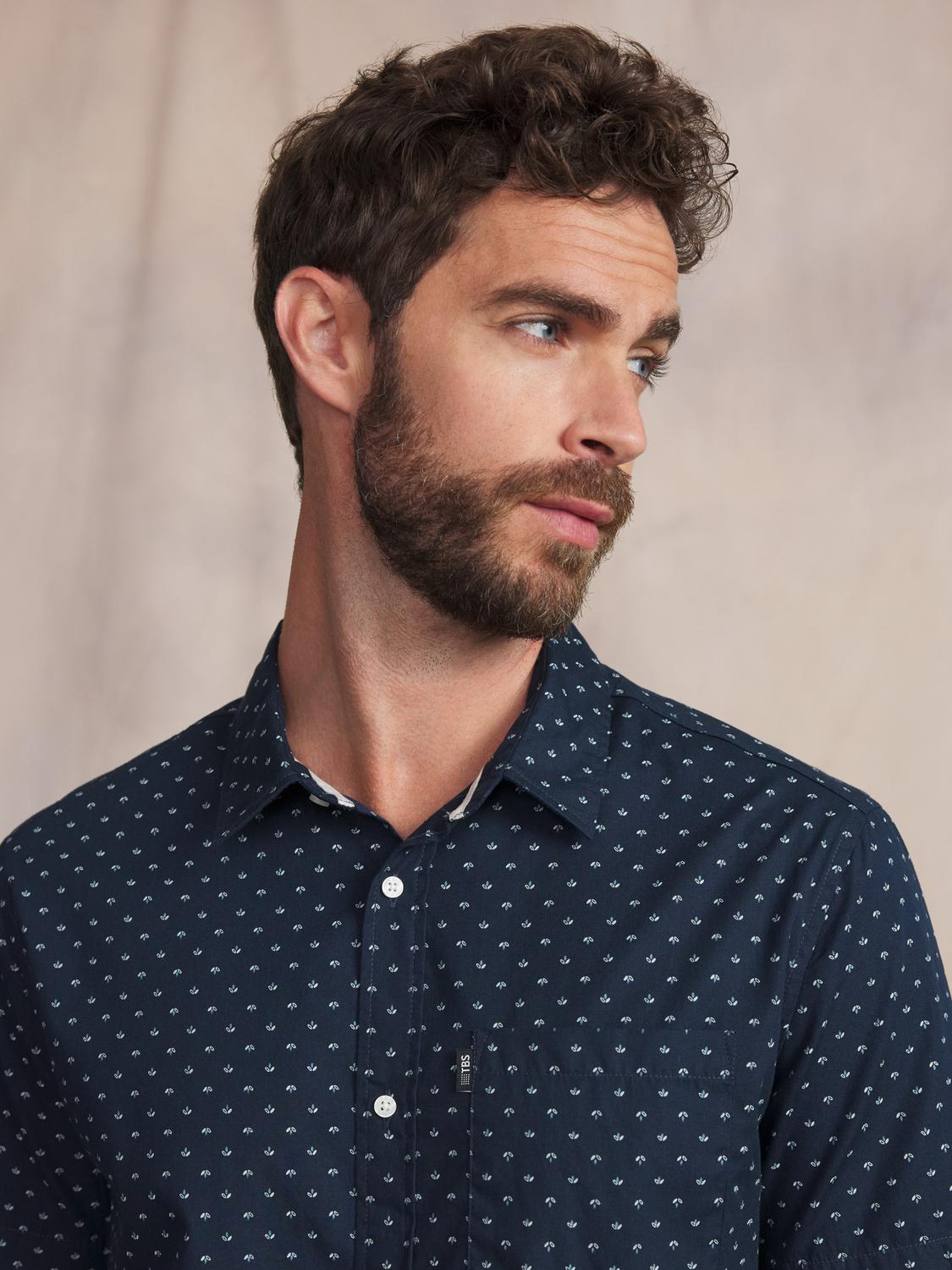 Chemise homme navy KEVINCHA