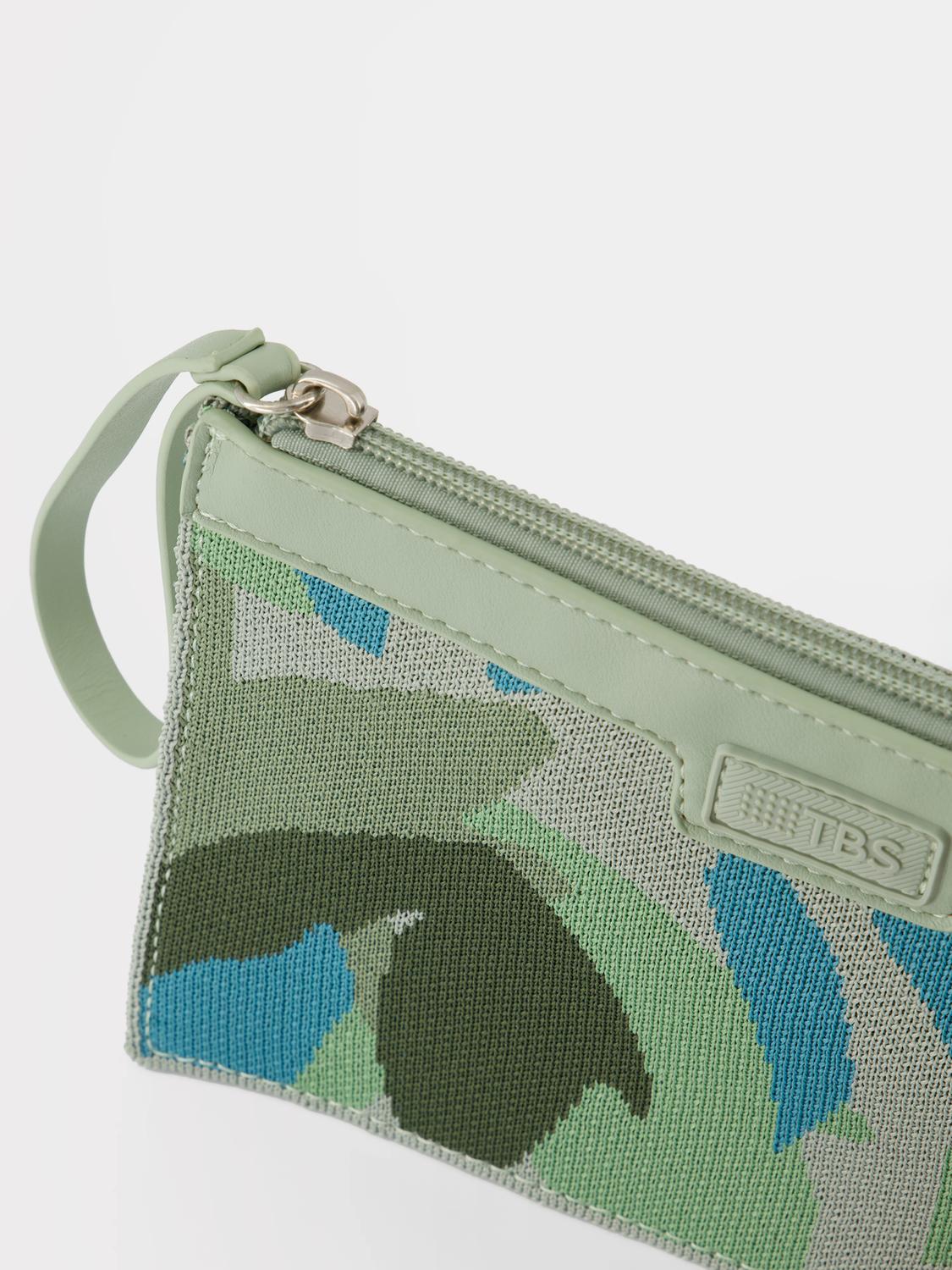 Accessoire femme feuille argile JAZAMI