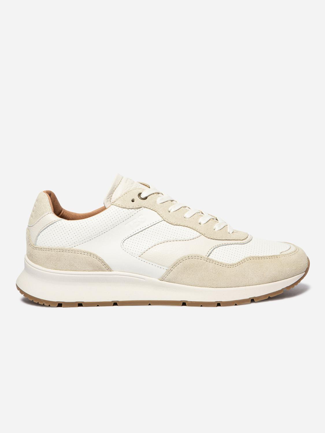 Tennis en cuir homme off-white STEFANO