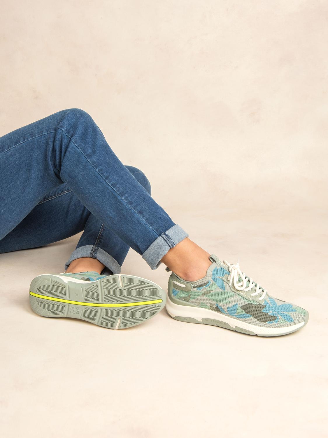 Running femme feuille argile JELLINA