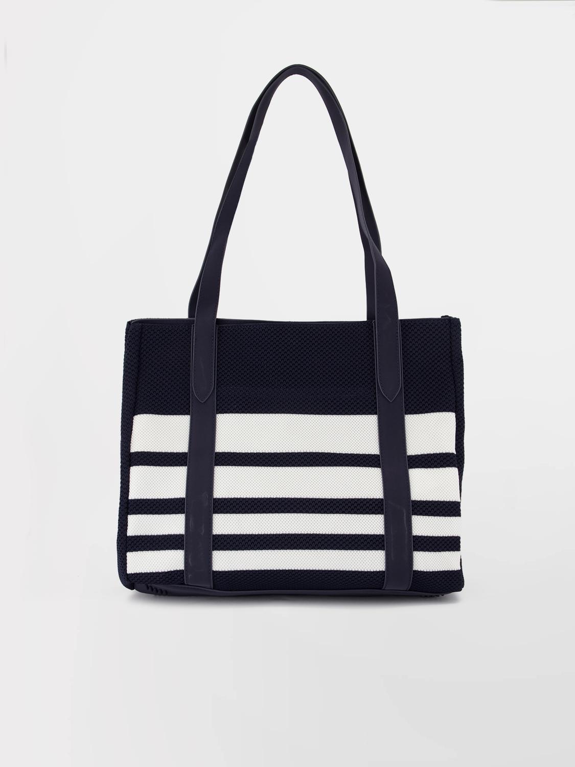 Sac Cabas Femme Knit Recyclé Rayé JAZOVER