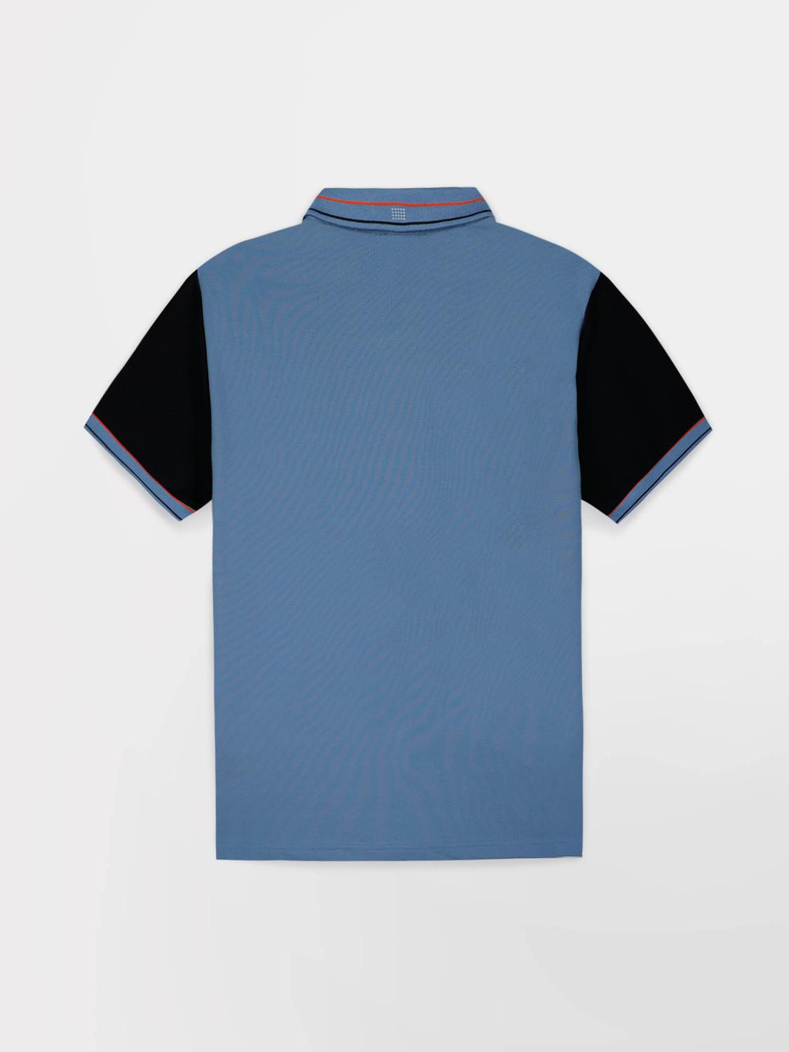 Polo Manches Courtes Bleu IONASPOL Polo Manches Courtes Bleu IONASPOL