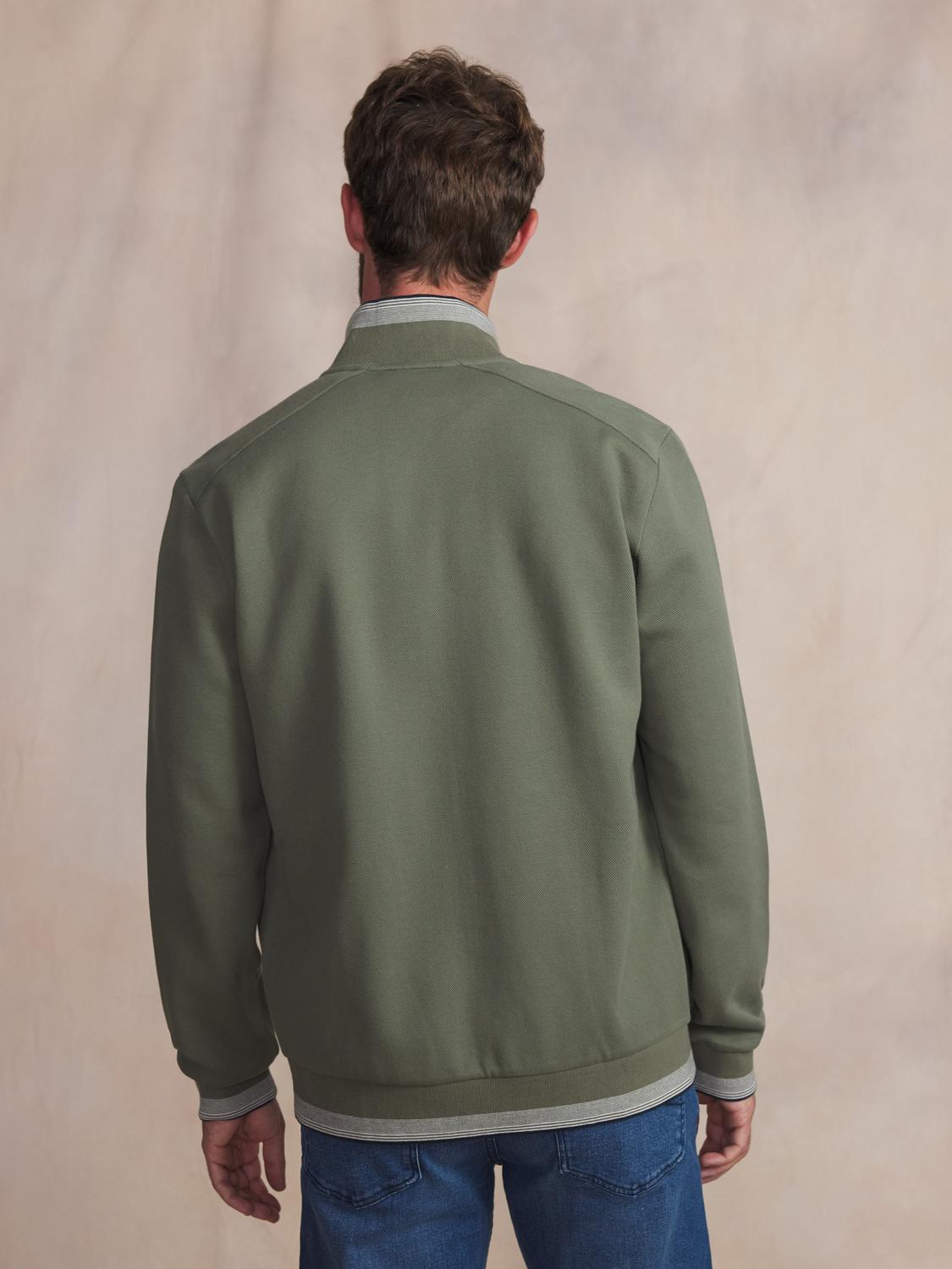 Sweat homme kaki LEANNGIL